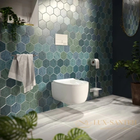 инсталляция berges line 040214 для подвесного унитаза 1150 мм berges novum l4, soft touch белая