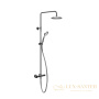 душевая система gessi emporio shower 35181.031, с термостатом, хром