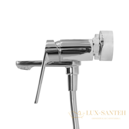 смеситель для ванны cezares comfort-vd-01, с ручным душем, хром глянцевый глянцевый 