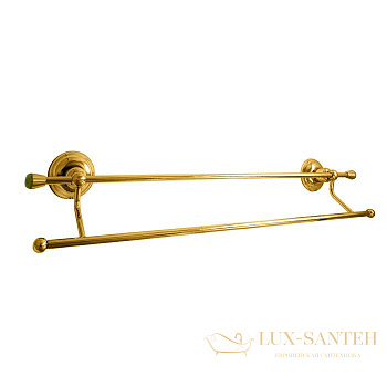 nicolazzi onice, 1498cr09o, полотенцедержатель двойной 63см., подвесной, цвет хром