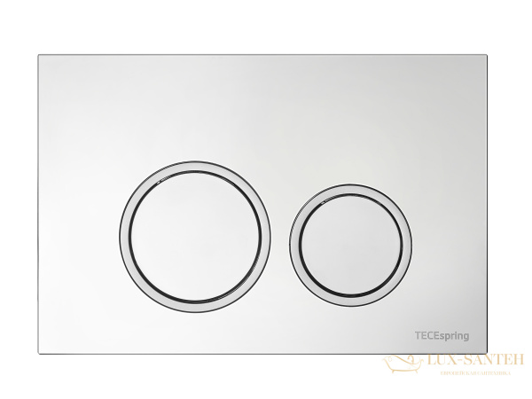 инсталляция tece, tecespring r, s401101, в комплекте с панелью смыва хром глянцевый, звукоизолирующей прокладкой и креплением