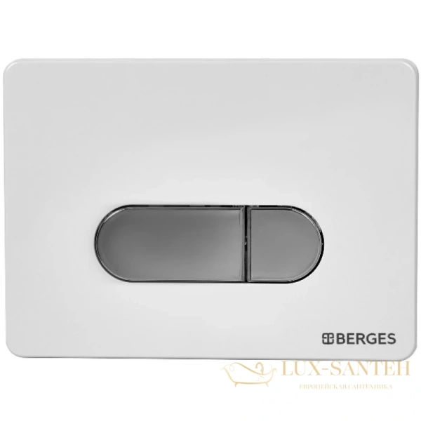 инсталляция berges drop 040237 для подвесного унитаза 1150 мм berges novum d7, белая/хром