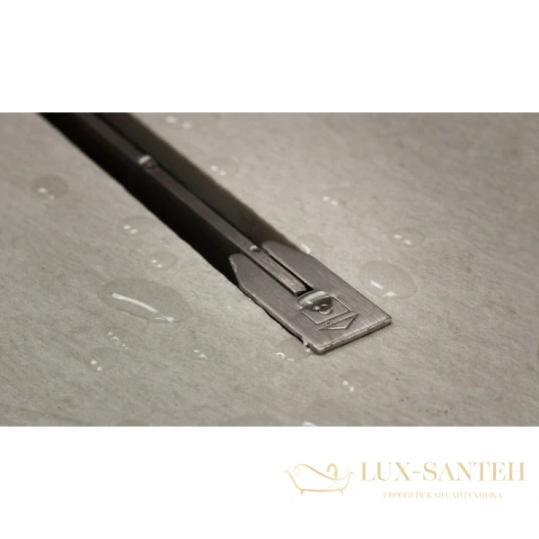 душевой канал bettoserb confluo slim line plus 13100023 450 мм, матовый хром