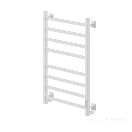 полотенцесушитель электрический кабельный ника step-1 80/40 ral9016 белый матовый u
