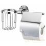 бумагодержатель wasserkraft isen k-4059 с держателем освежителя воздуха, хром