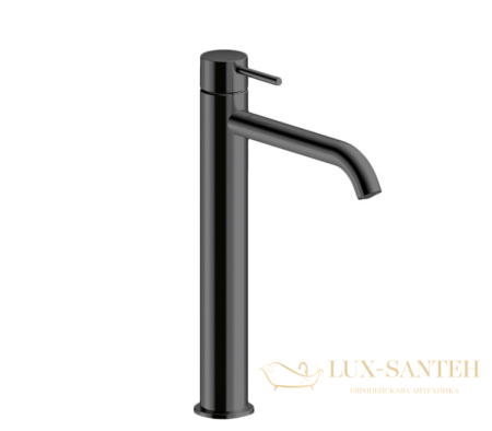 смеситель для раковины 305h мм almar mixers e214002.mb, без донного клапана, черный матовый