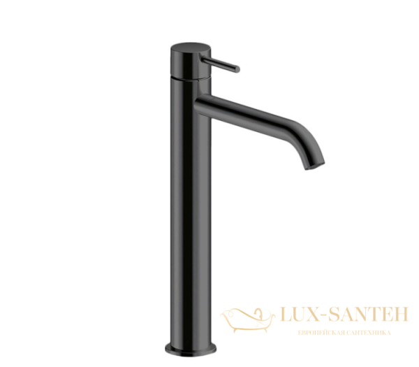 смеситель для раковины 305h мм almar mixers e214002.mb, без донного клапана, черный матовый