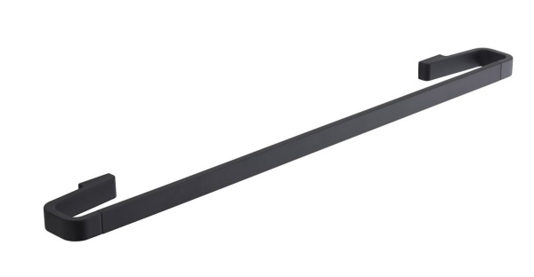 полотенцедержатель gedy samoa a821/60(14) длина 60 см, черный матовый