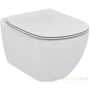 подвесной унитаз ideal standard tesi aquablade t007901, белый