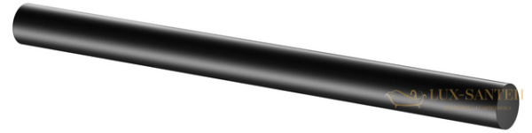 полотенцедержатель 340 мм, keuco reva 12822370000, черный матовый