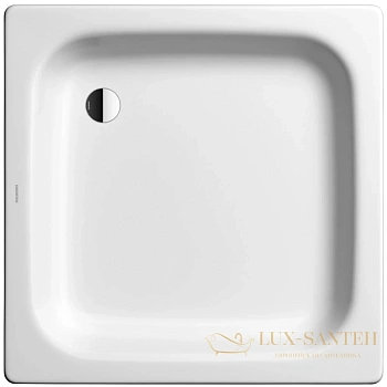 стальной поддон kaldewei sanidusch 331000010001 395 standard 80х80 см, альпийский белый 