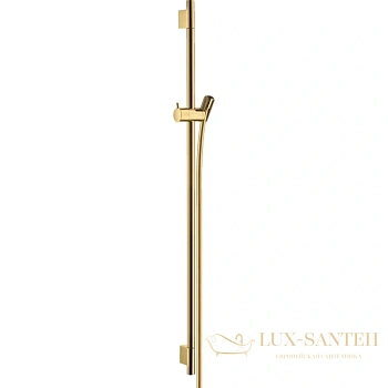 штанга для душа hansgrohe unica s puro 28631990 90 см со шлангом, полированное золото