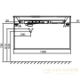 тумба jacob delafon odeon rive gauche eb2524-r8-m49 100 см, белый матовый