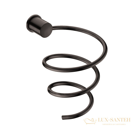 держатель фена wasserkraft k-1080gun metal, оружейная сталь