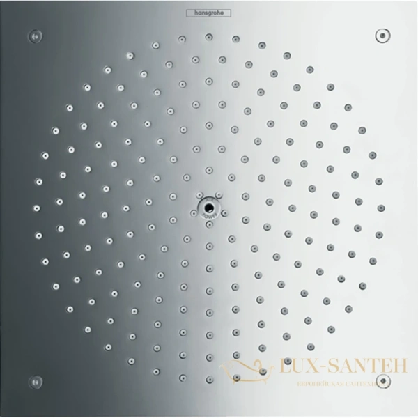 верхний душ hansgrohe raindance 260/260 1jet ecosmart 9 л/мин хром 26481000