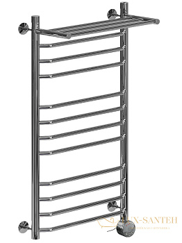 полотенцесушитель электрический ника trapezium лт (г2) вп 100/60 правый тэн, цвет хром