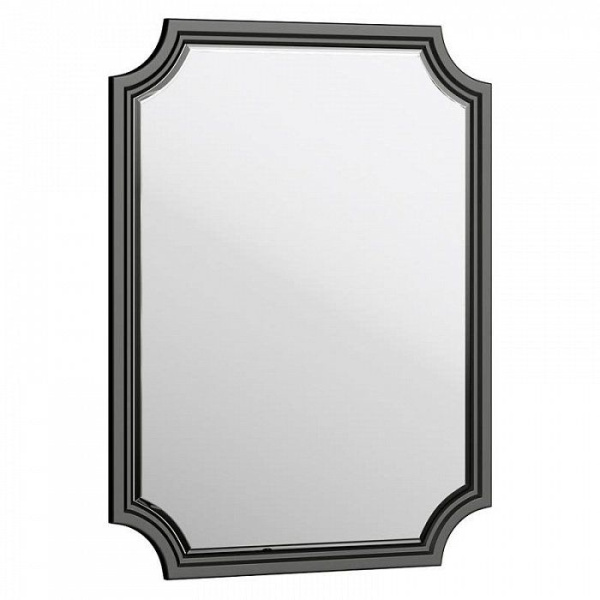 зеркало aqwella ladonna-70, lad0207blk, цвет черный