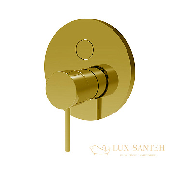 смеситель для душа, встраиваемый  fima carlo frattini spillo up f3039e2or, на 2 выхода, золото