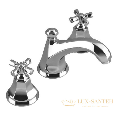 смеситель для раковины, nicolazzi teide four, 1908cr45, с донным клапаном, хром