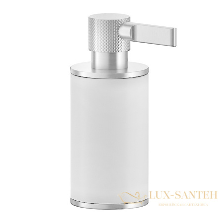 дозатор gessi inciso 58537.031, хром/белый