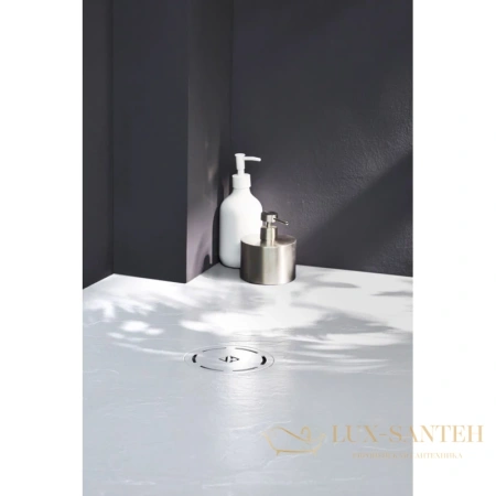 душевой поддон jacob delafon singulier e67030-shm из литого мрамора 190х90 см, белый