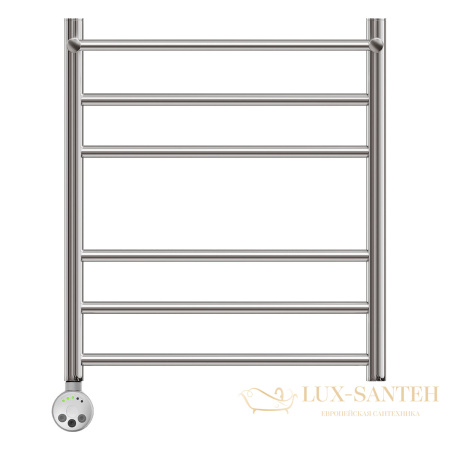 полотенцесушитель 500x600 электрический point аврора pn10156pe п5 с полкой левый/правый, хром