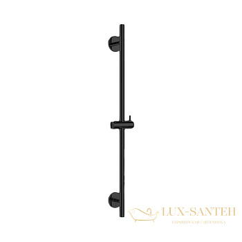 душевая штанга almar sliding rails e087075.mb, черный матовый
