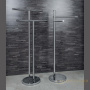 стойка полотенцедержатель colombo design plus w4936, хром