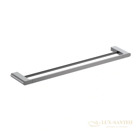 полотенцедержатель двойной timo luiro 18456/18, черное золото