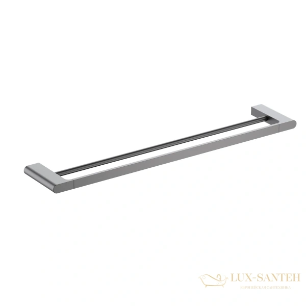 полотенцедержатель двойной timo luiro 18456/18, черное золото