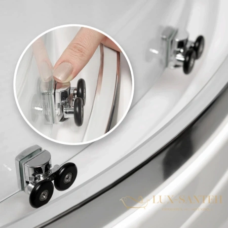 душевая дверь wasserkraft lippe 45s09 170 см 