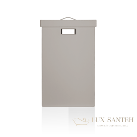 корзина для белья с крышкой decor walther brownie wb, 0924749, серый