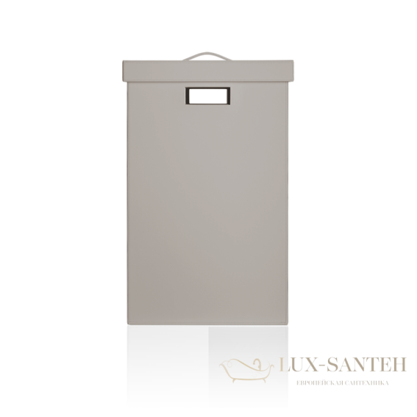 корзина для белья с крышкой decor walther brownie wb, 0924749, серый