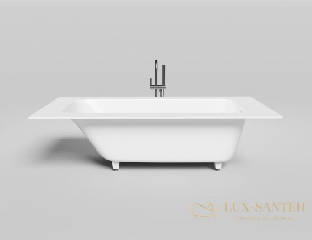 ванна salini orlanda 102024m s-stone 190x100 см, белый