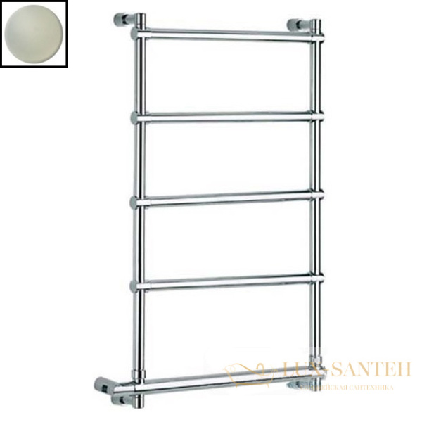 полотенцесушитель электрический margaroli sole 542-5 box 5424705bnnb, никель матовый