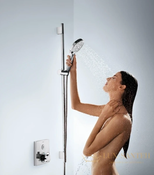 душевой гарнитур hansgrohe raindance select s 120 3iet 26631000 хром