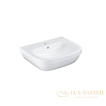 раковина grohe euro ceramic 3933500h 600х480 мм, белый