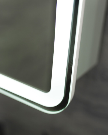 зеркальный шкаф belbagno marino spc-mar-600/800-1a-led-tch 60 см с подсветкой, белый