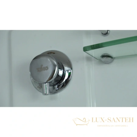 душевая кабина timo lux t-7735 135x135x230 см, стекло прозрачное