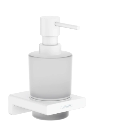 дозатор для жидкого мыла hansgrohe addstoris 41745700 матовый белый