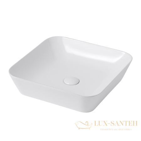 раковина накладная abber rechteck ac2205 белая