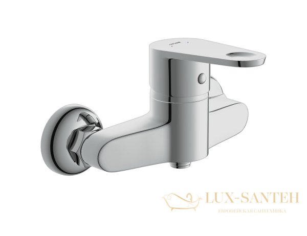 смеситель cersanit cari для душа, 63027, хром