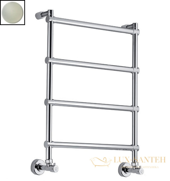 полотенцесушитель водяной margaroli sole 4424704(26)sn, высота 72 см, ширина 53 см, сатин/никель