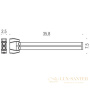 полотенцедержатель colombo design road b8012, хром