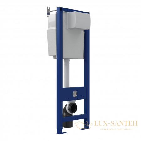 инсталляция berges atom 410, 040330 для подвесного унитаза, без панели смыва