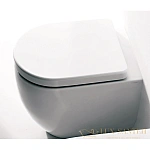 Приставной унитаз Kerasan Flo 311601, белый