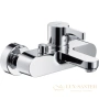 смеситель для ванны hansgrohe metris s 31460000, хром