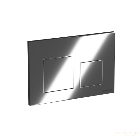панель смыва ceramica nova balance square cn12-002ch для инсталляции, хром глянцевый