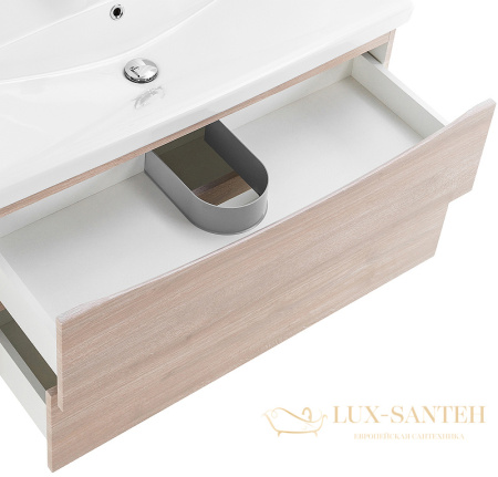 тумба под раковину belbagno marino-cer marino-cer-1000-2c-so-rg-p 100 см подвесная, rovere grigio