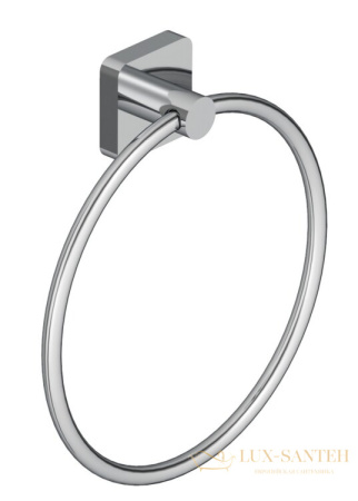 полотенцедержатель-кольцо 168 мм, kludi vela s, 2597805, хром глянцевый